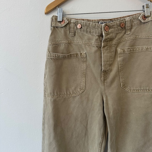 We The Free Tan Patch Pocket Wide Leg Jeans | Size 29 - Picture 2 of 10